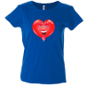 Camiseta mujer corazón enamorado