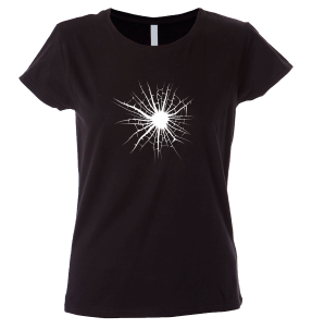 Camiseta mujer cristal roto