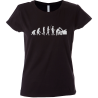 Camiseta mujer evolución mecánico