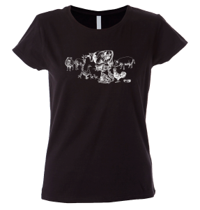 Camiseta mujer granja