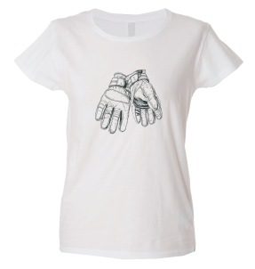 Camiseta mujer guantes