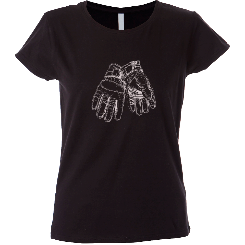 Camiseta mujer guantes