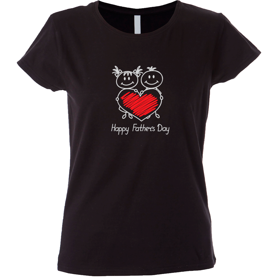 Camiseta mujer happy fathers day