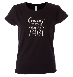 Camiseta mujer happy fathers days 2