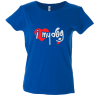 Camiseta mujer i love dog