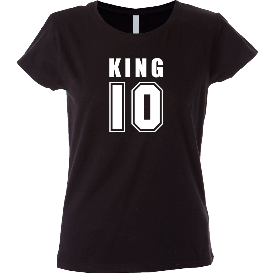 Camiseta mujer king 10