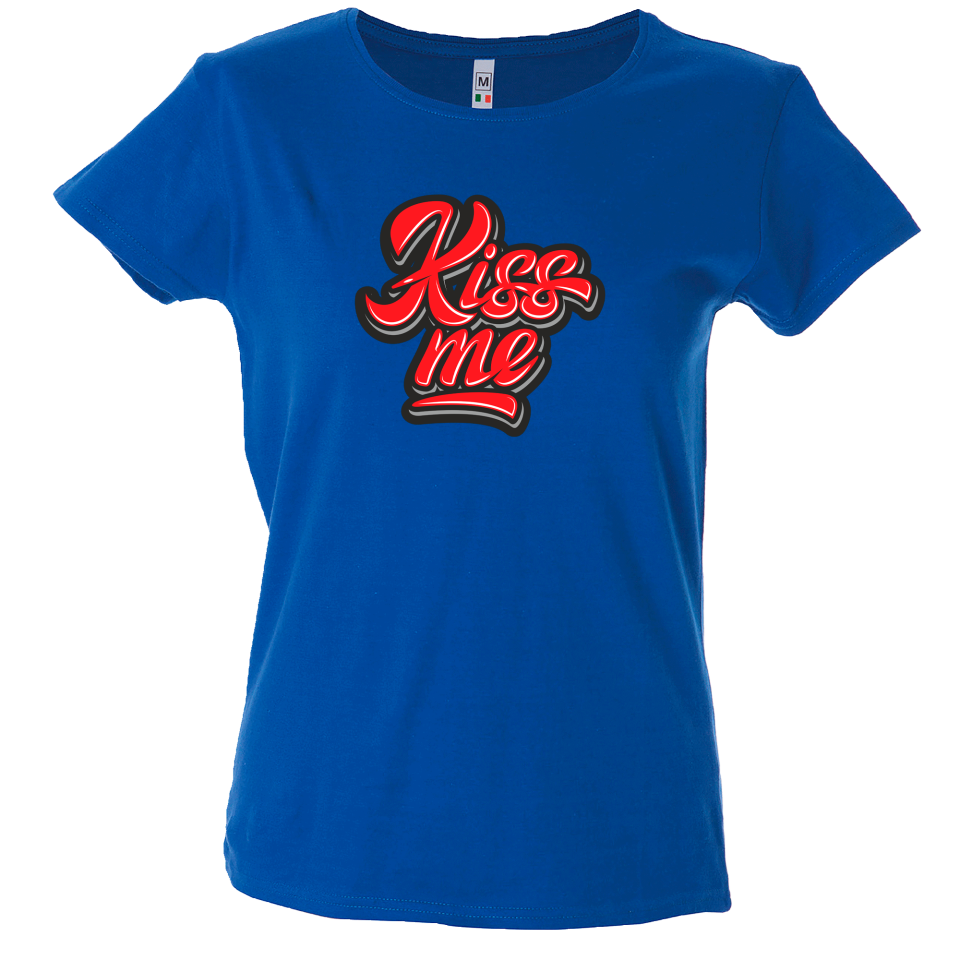 Camiseta mujer kiss me