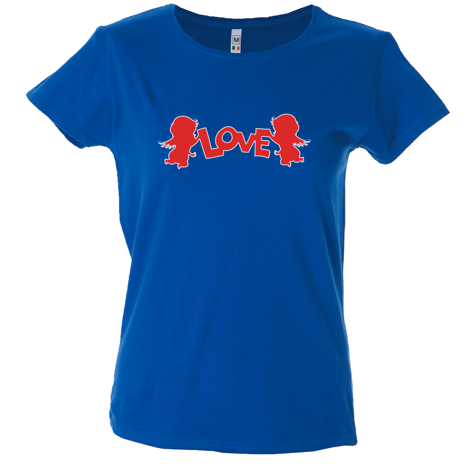 Camiseta mujer love cupido