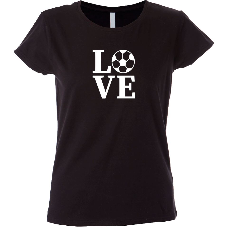 Camiseta mujer love fútbol