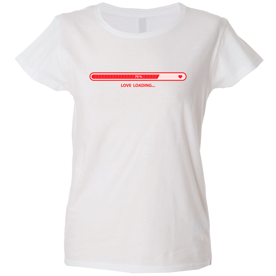 Camiseta mujer love loading
