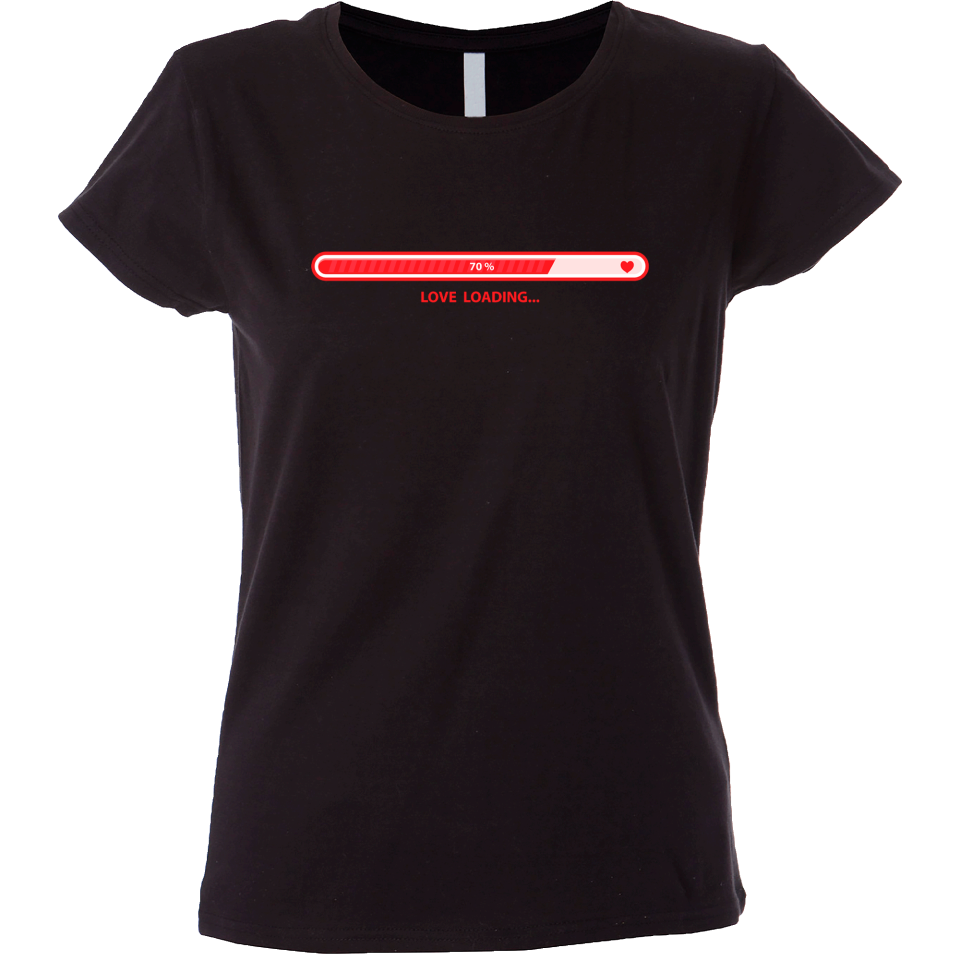 Camiseta mujer love loading