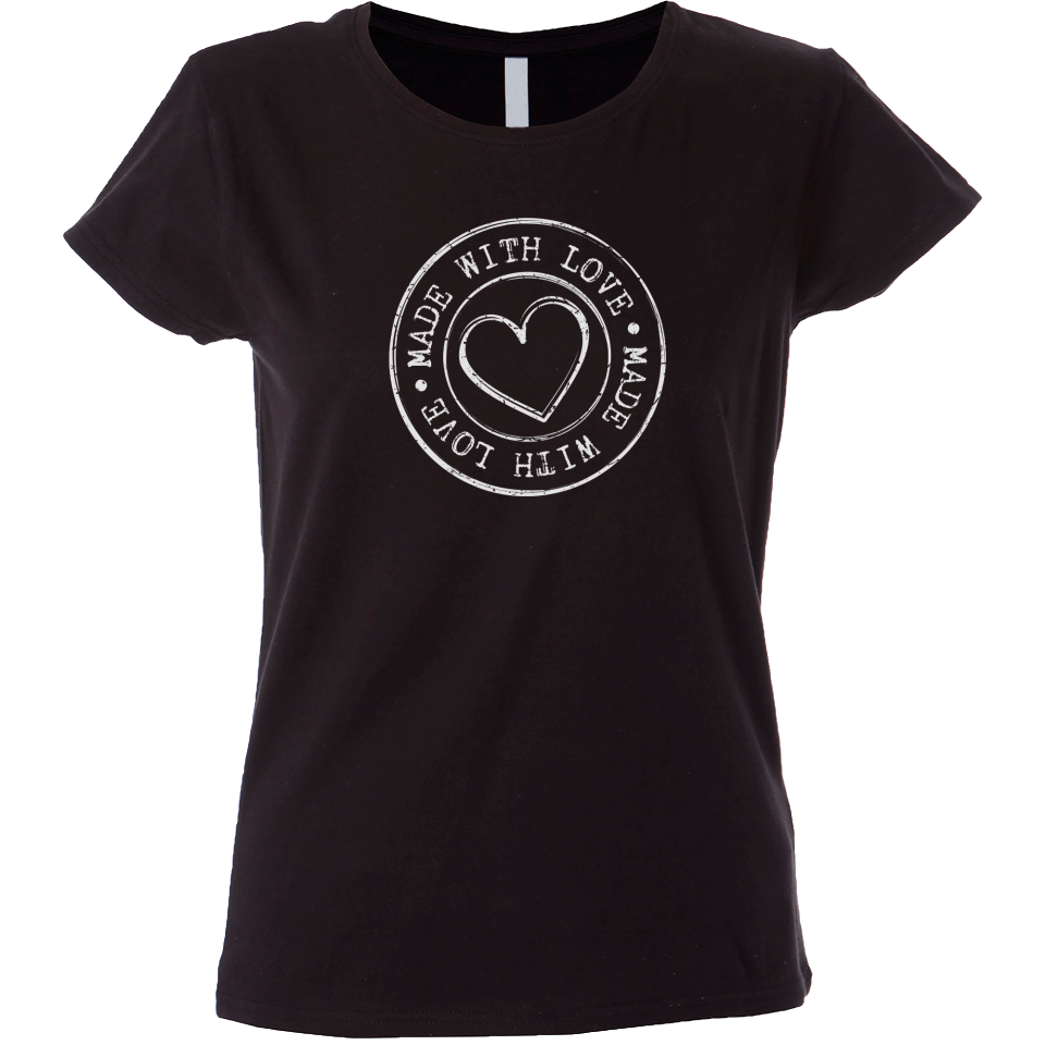 Camiseta mujer made with love