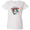 Camiseta mujer mono hipy