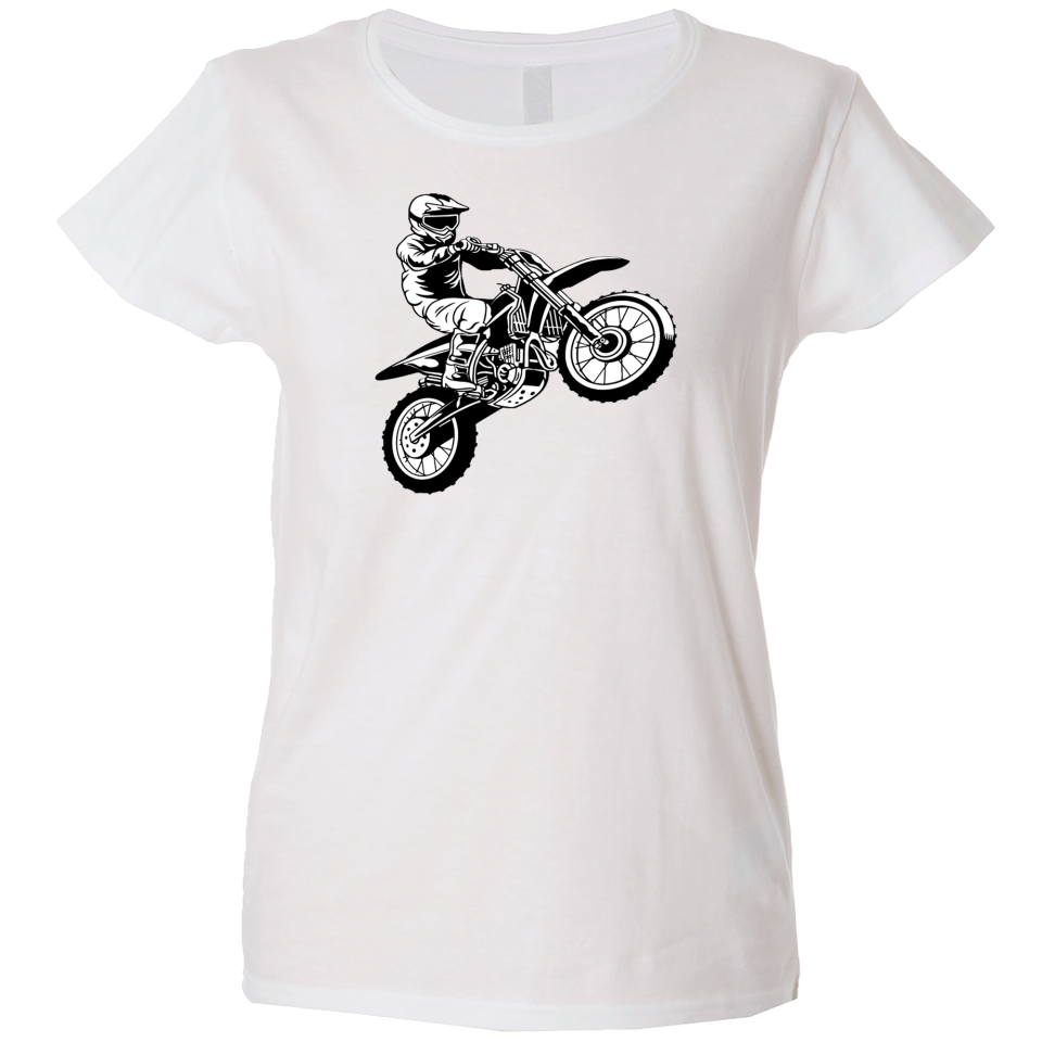 Camiseta mujer motocross