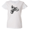 Camiseta mujer motocross