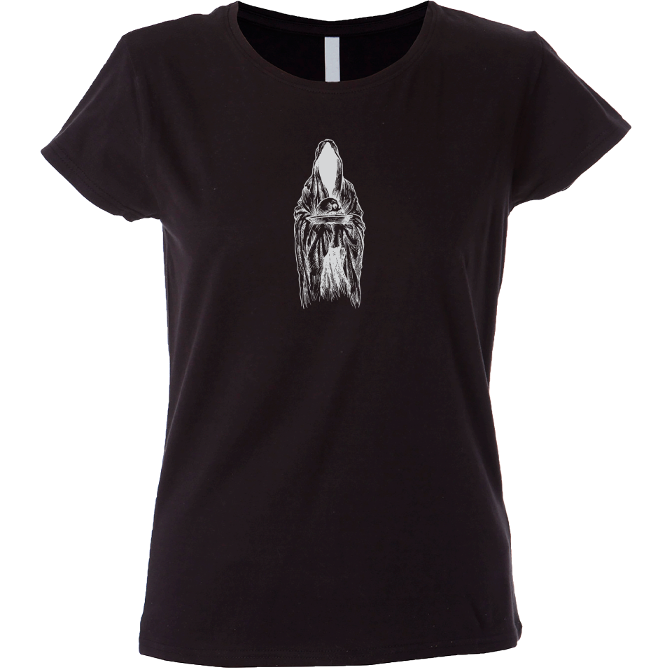 Camiseta mujer muerte calavera