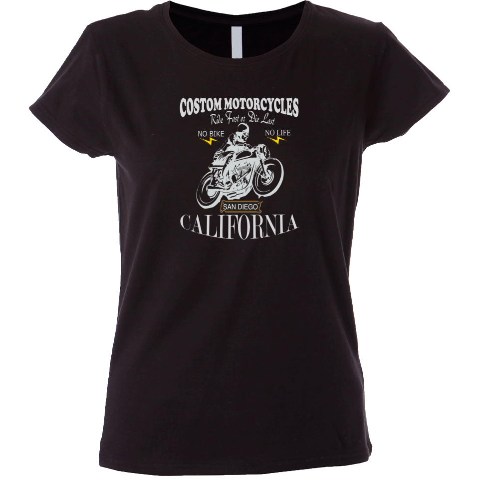 Camiseta mujer no bike no life