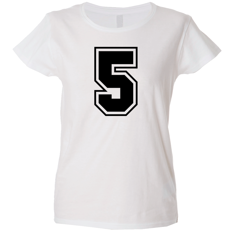 Camiseta mujer número 5