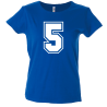 Camiseta mujer número 5