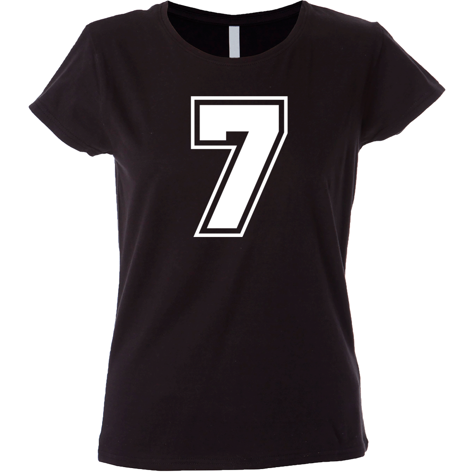 Camiseta mujer número 7