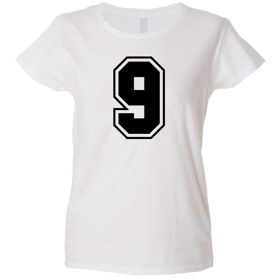 Camiseta mujer número 9