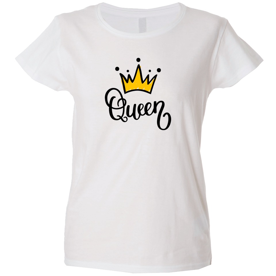 Camiseta mujer corona queen