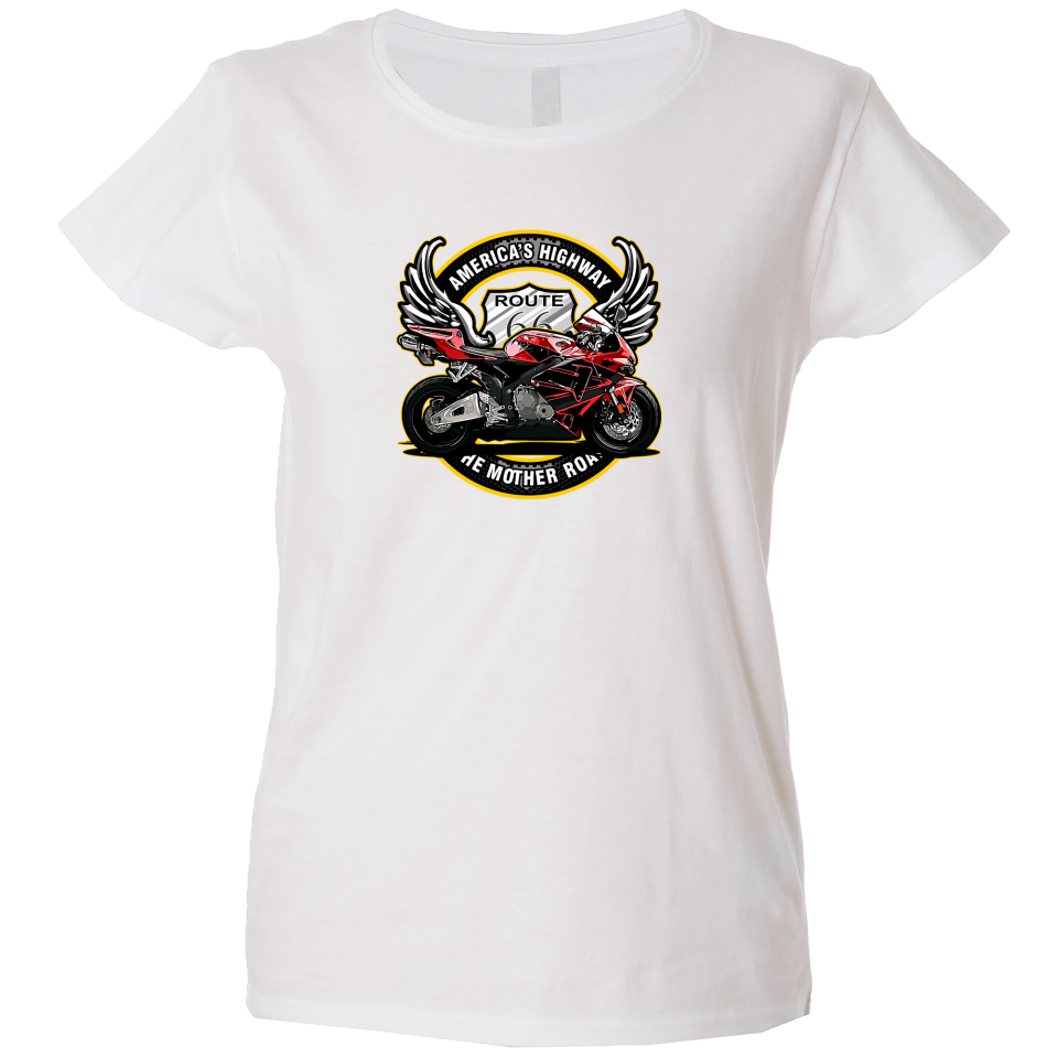 Camiseta mujer ruta 66