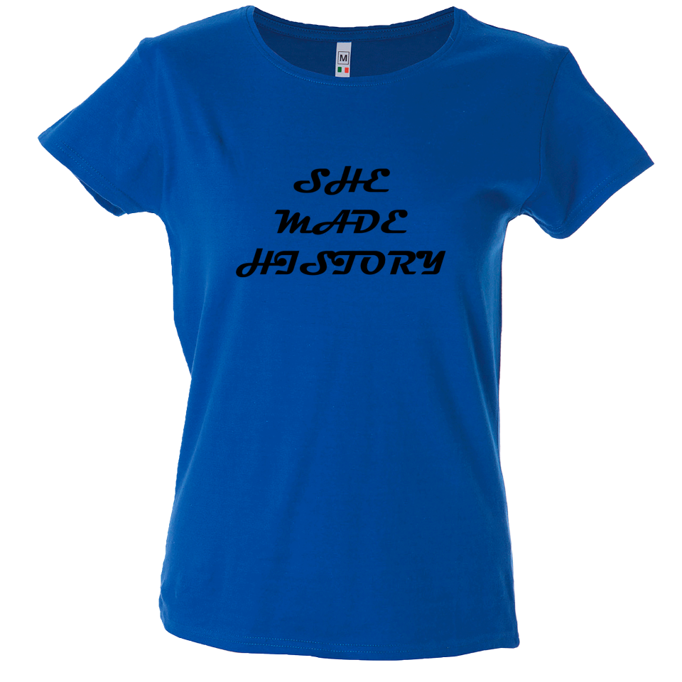 Camiseta mujer she made history