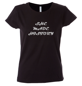 Camiseta mujer she made history