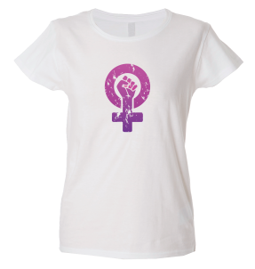 Camiseta mujer símbolo feminista
