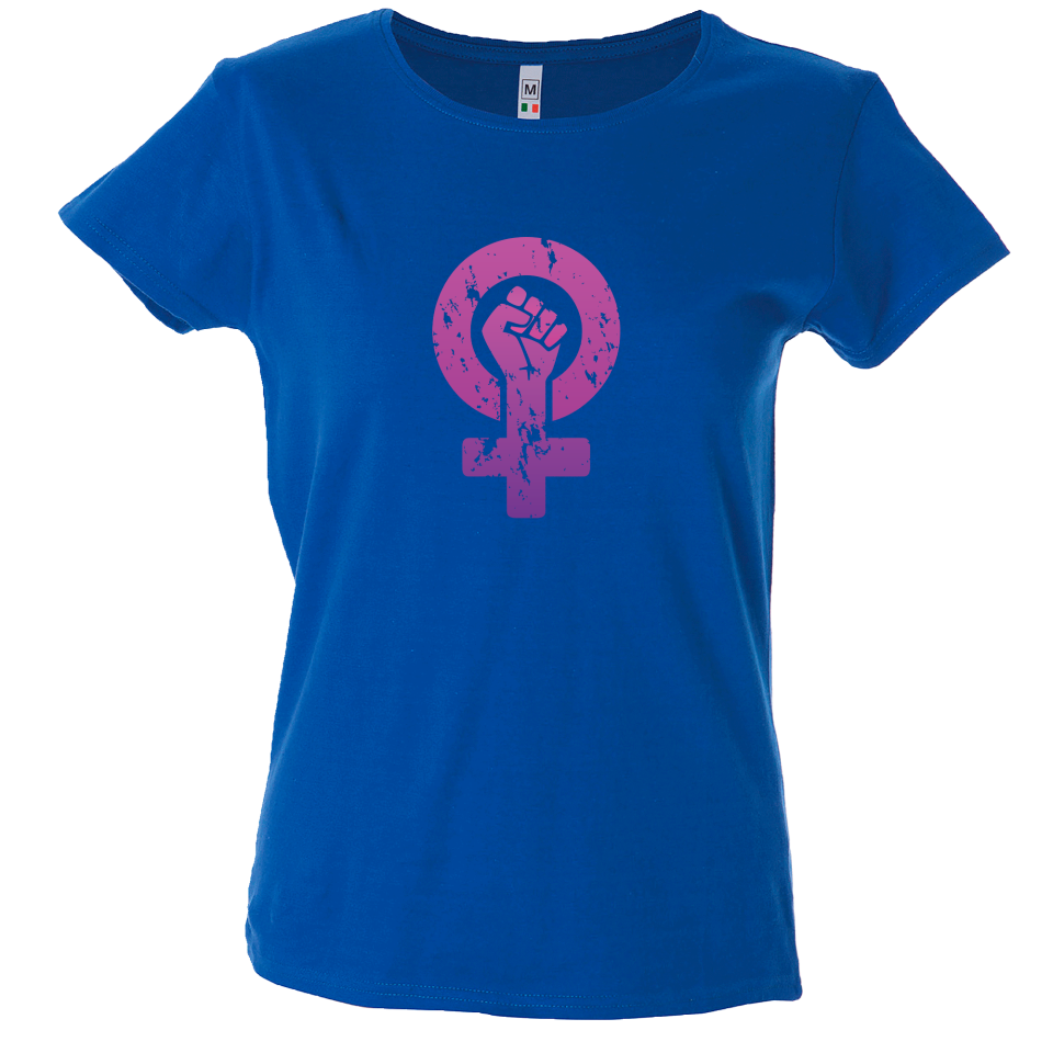 Camiseta mujer símbolo feminista