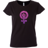 Camiseta mujer símbolo feminista