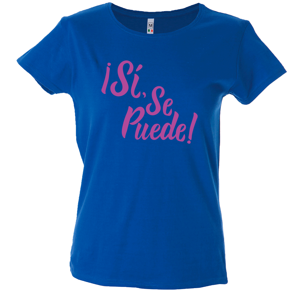 Camiseta mujer sí se puede