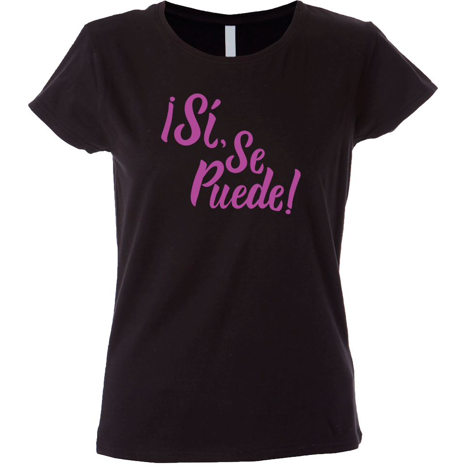 Camiseta mujer sí se puede