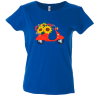 Camiseta mujer vespa flores