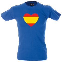 Camiseta deportiva hombre Bandera de España