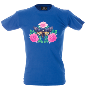 Camiseta hombre mariposas