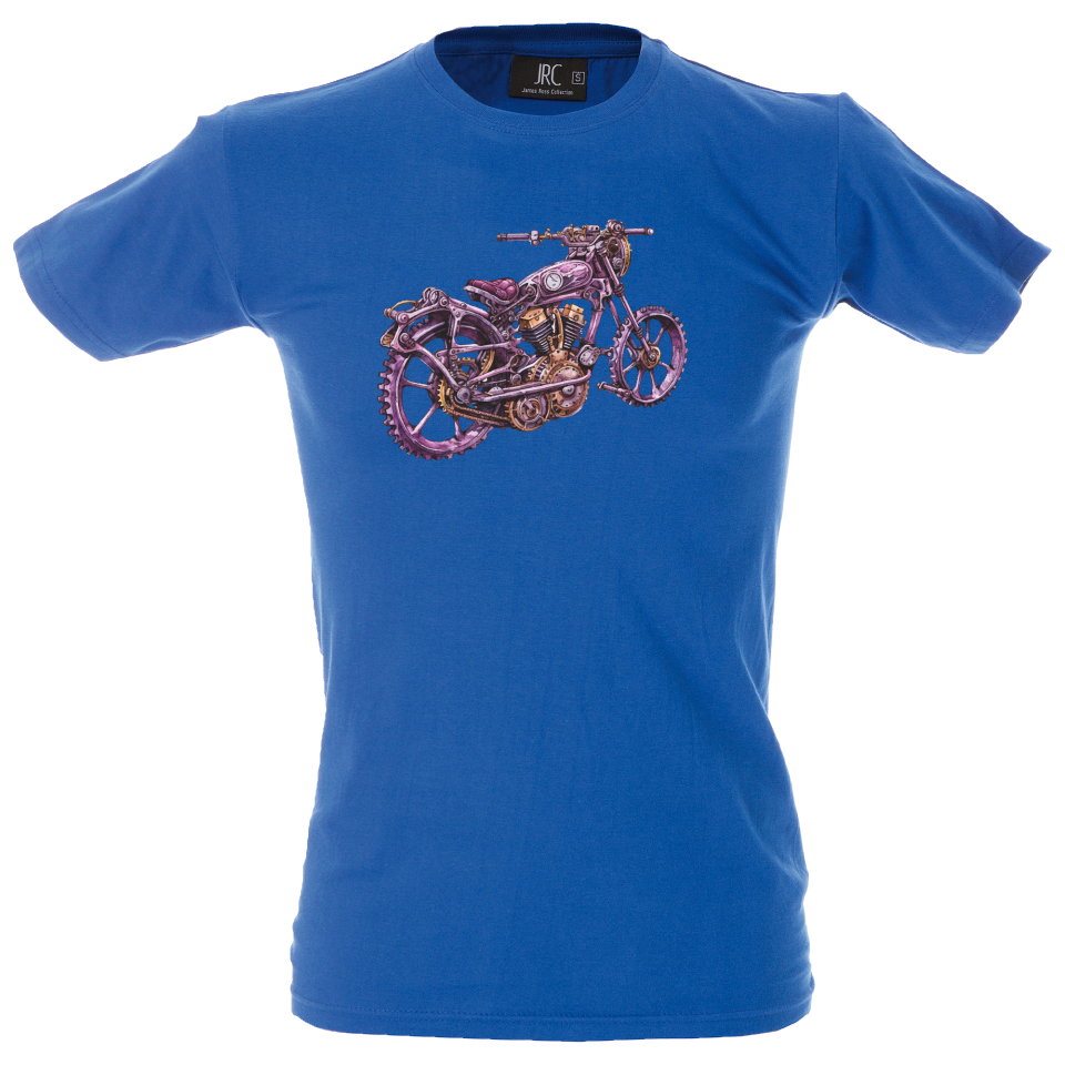 Camiseta hombre moto retro