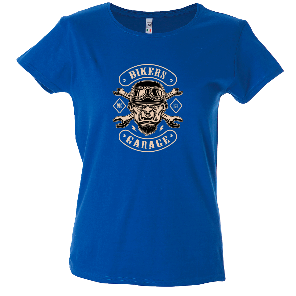 Camiseta mujer bikers garaje