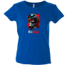 Camiseta mujer calavera no war