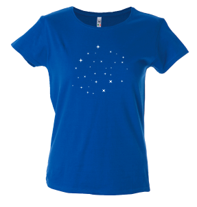 Camiseta mujer firmamento