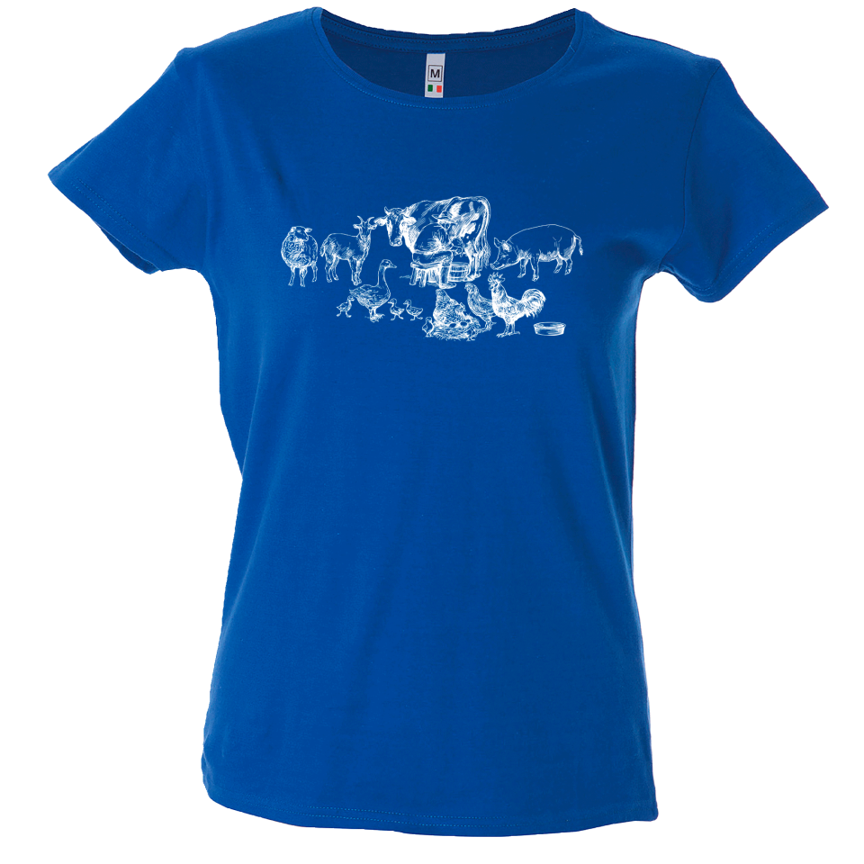 Camiseta mujer granja