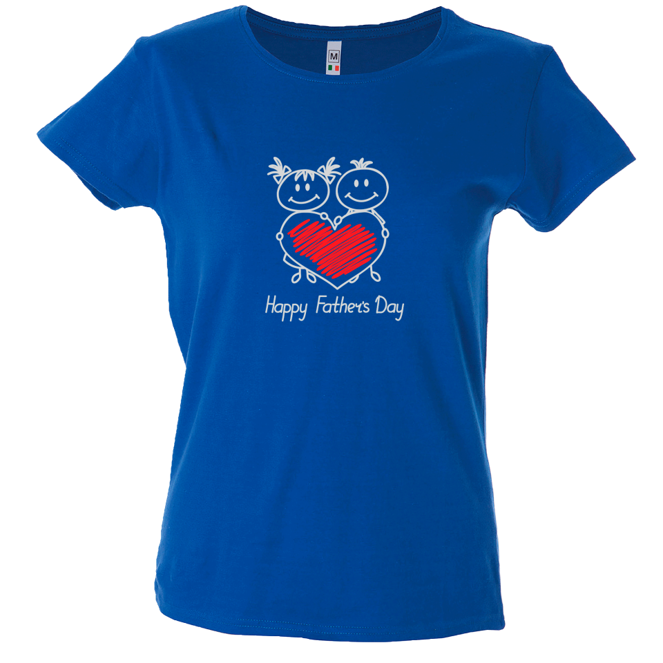 Camiseta mujer happy fathers day