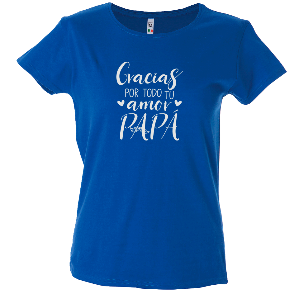 Camiseta mujer happy fathers days 2