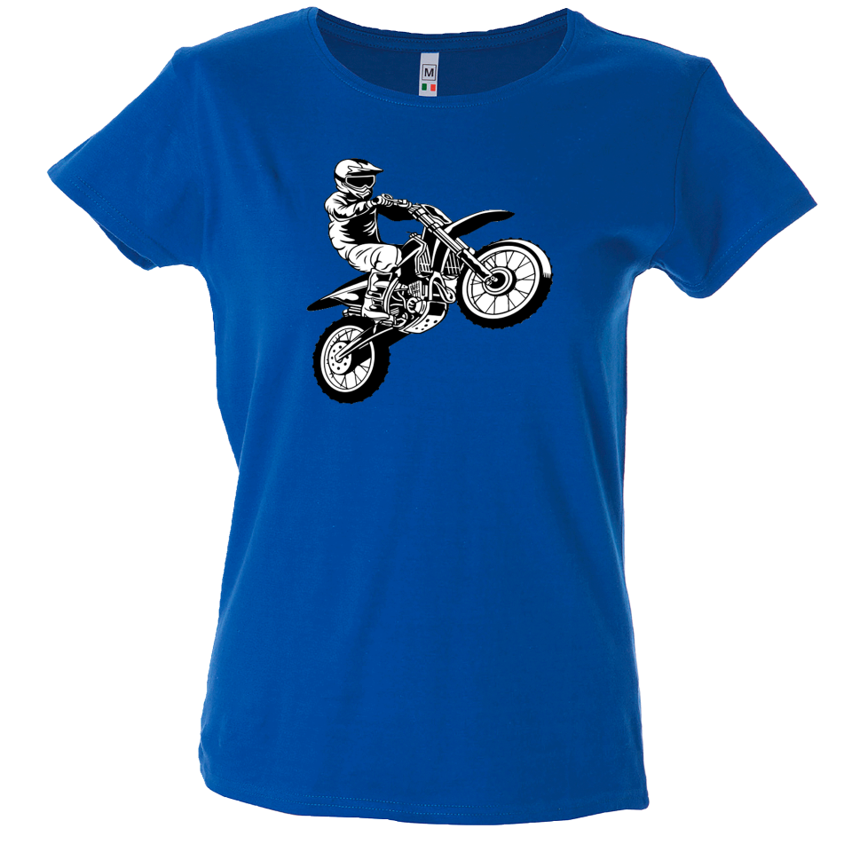 Camiseta mujer motocross