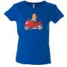 Camiseta mujer mujer moto