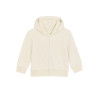 Sudadera orgánica con capucha y cremallera bebé personalizada
