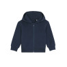 Sudadera orgánica con capucha y cremallera bebé personalizada