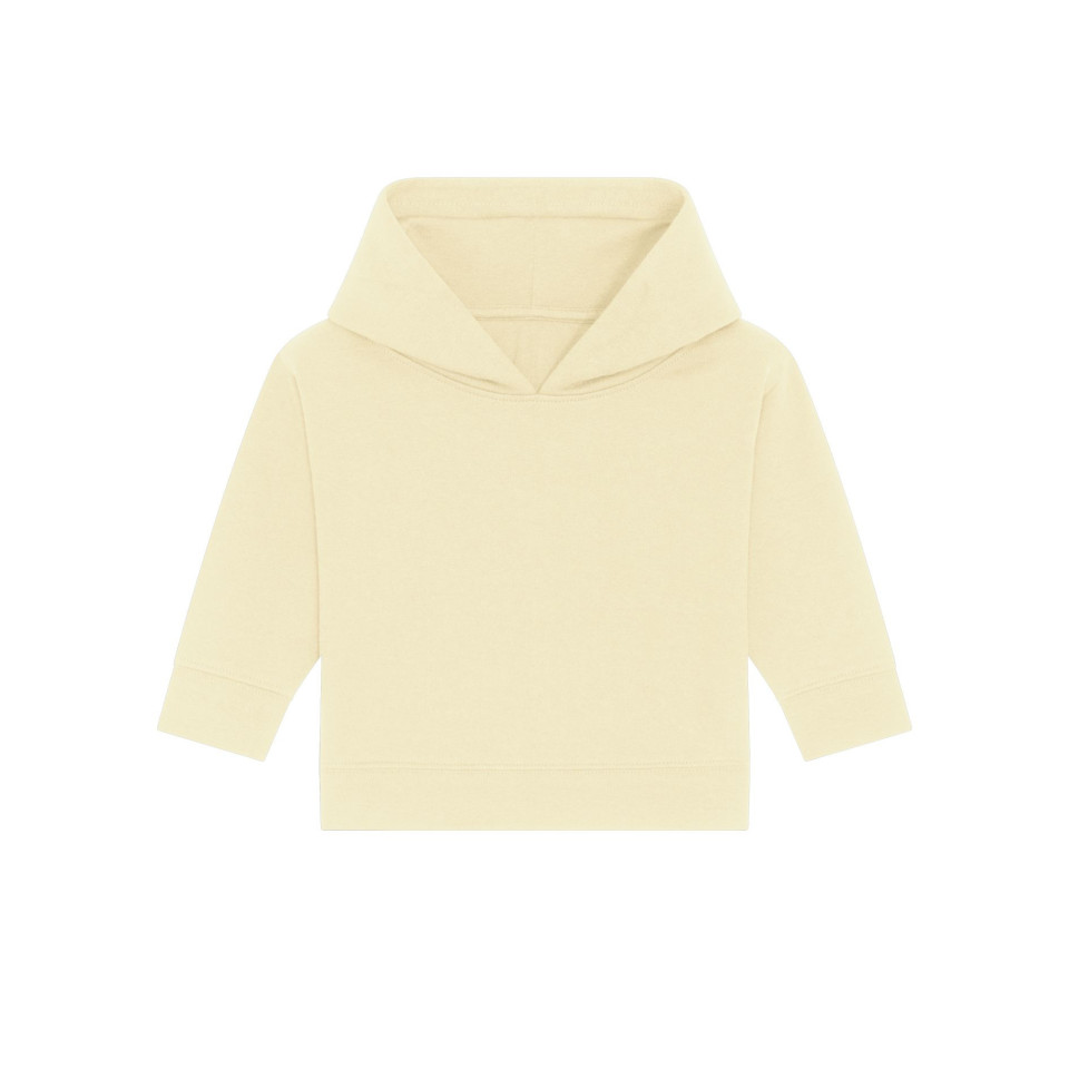 Sudadera con capucha orgánica de bebé personalizada