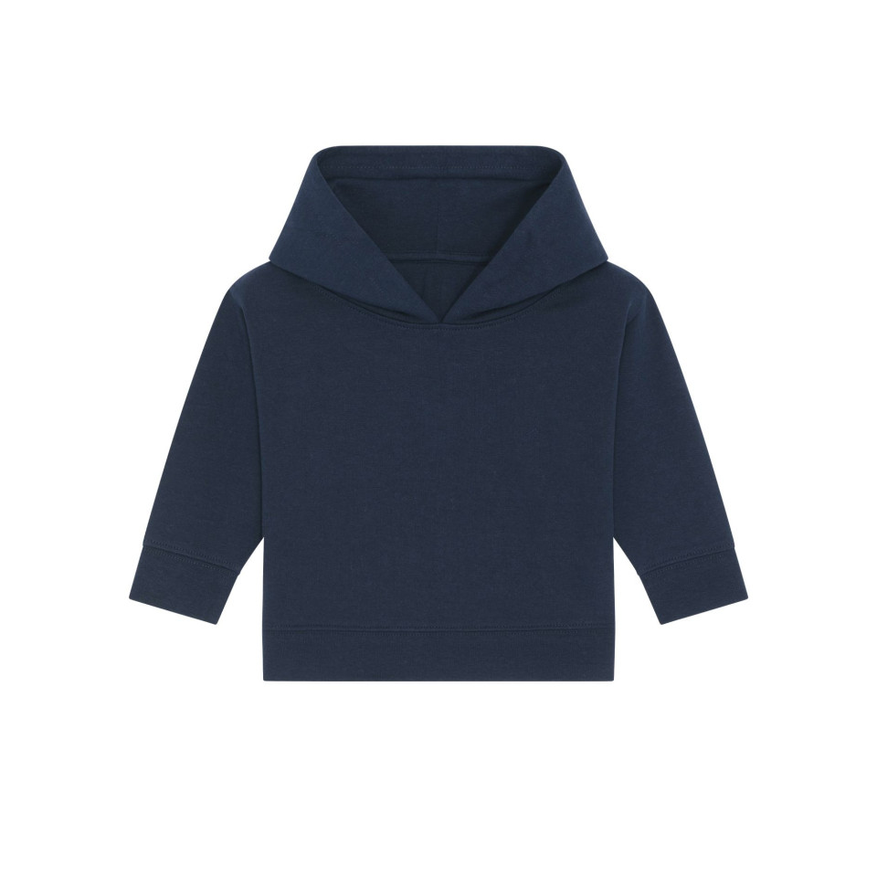 Sudadera con capucha orgánica de bebé personalizada